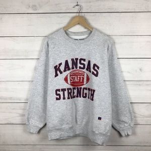 Vintage 1990s Kansas Jayhawks Sweatshirt